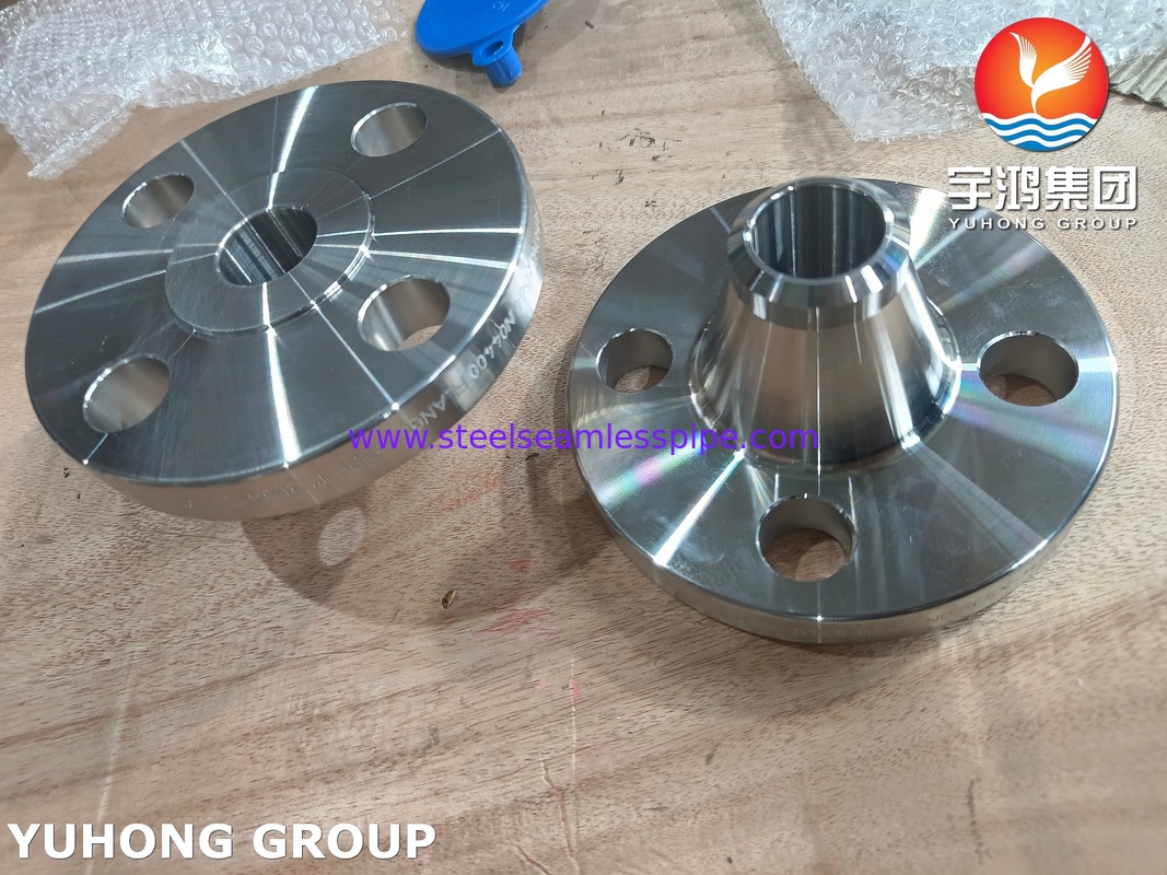 ASTM B564 UNS N04400 / Monel 400 แฟลนจ์คอการเชื่อม ASME B16.5 WNRF