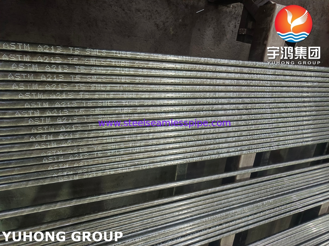 ASTM A213 / ASME SA213 ท่อเหล็กสแตนเลส T5 สําหรับการใช้งานในเครื่องแลกเปลี่ยนความร้อน