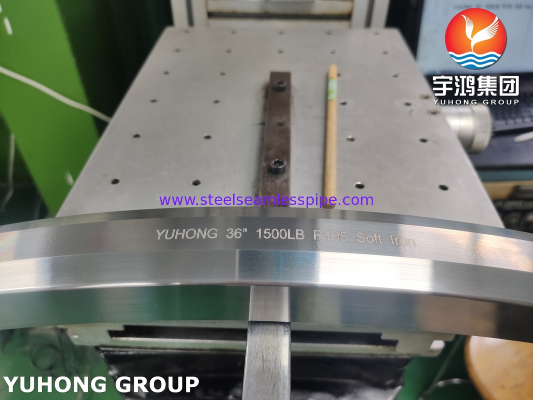 โลหะอ่อนเหล็กเหล็ก Flange แหวนสับพันธุ์ Gaskets R-Octagonal 1500LB