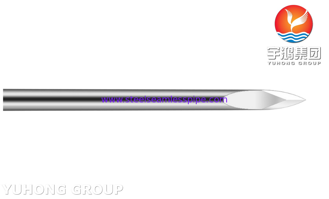 28G 0.36*23.5MM, SUS304 แลนเซ็ตเลือด ท่อเข็มทางการแพทย์สําหรับการเก็บเลือด ISO9626