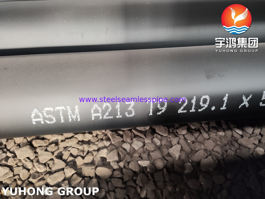 ท่อเหล็กอัลลอย ASME SA213 / ASTM A213 T9 สำหรับหม้อไอน้ำ, เครื่องทำความร้อนยิ่งยวด และเครื่องแลกเปลี่ยนความร้อน