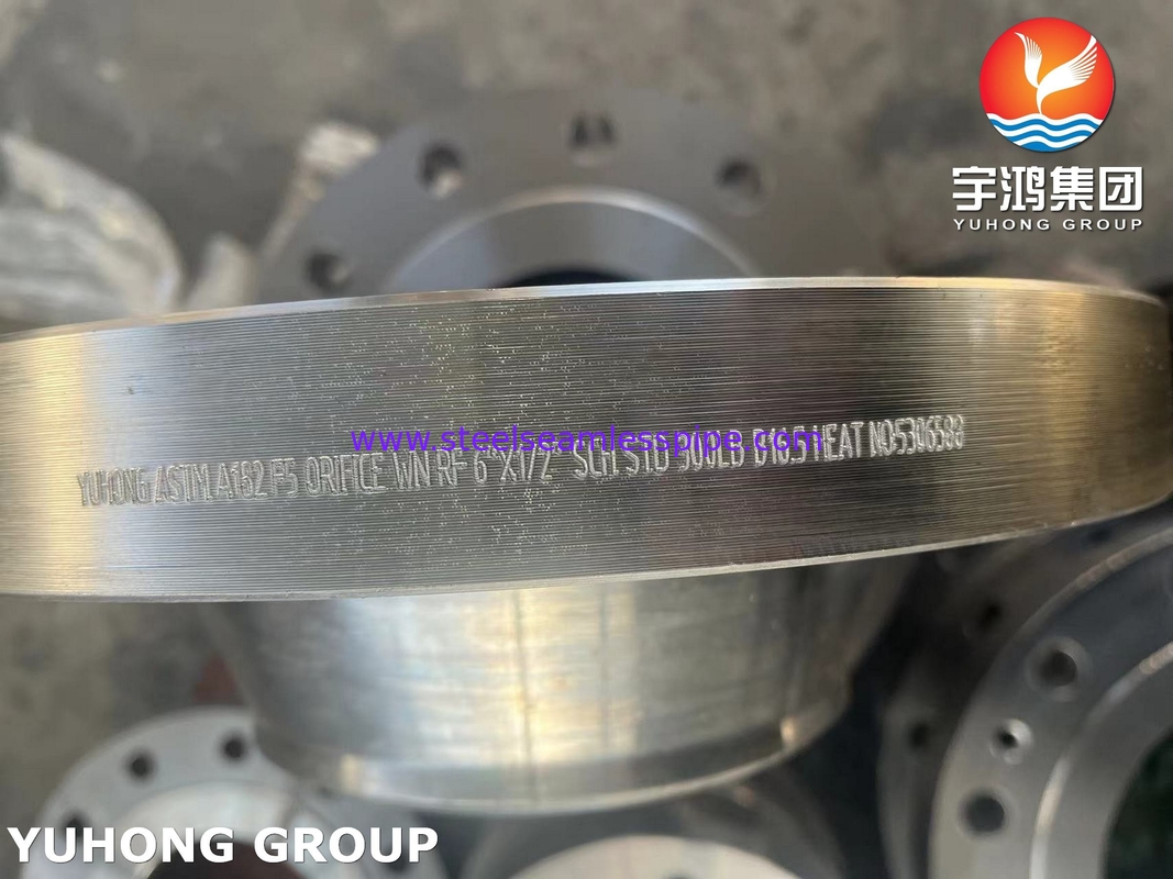 ASTM A182 F5 สแตนเลสสแตนเลสสลับ WN Flange RF B165