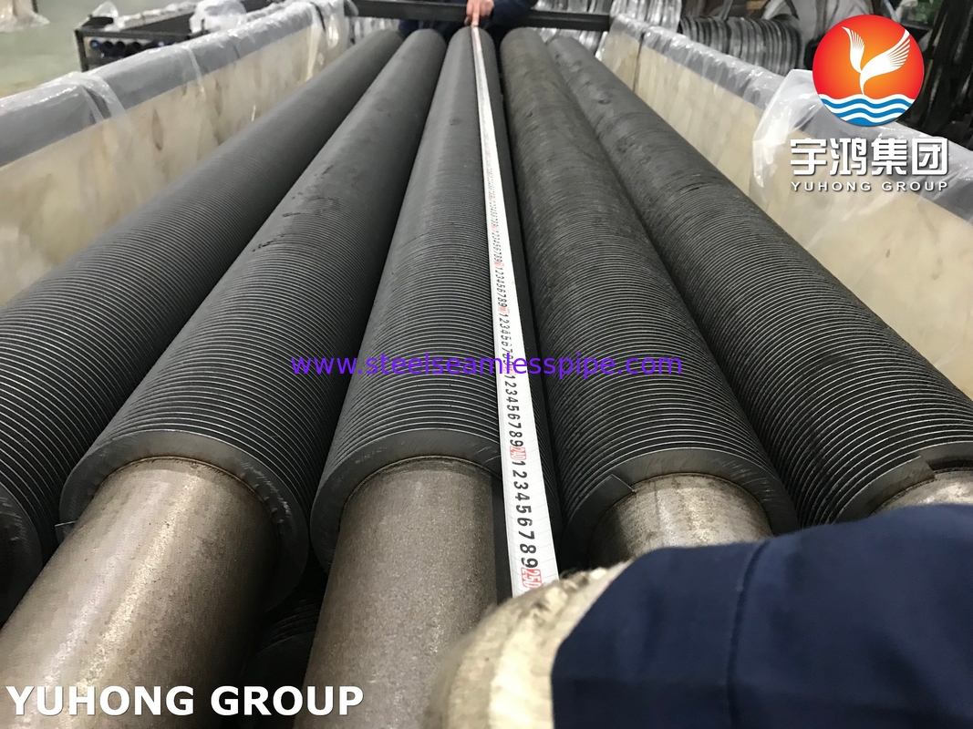 ASTM A213 T9 สแตนเลส HFW Fin Tube สําหรับ Economizer สถานการณ์ความดันสูง