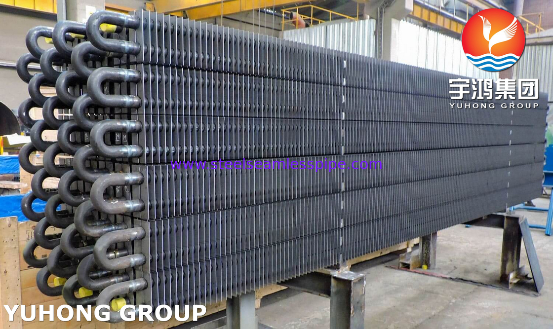 หลอดปีกเหล็กคาร์บอนชนิด H และชนิด H แบบสอง ASTM A179 / ASME SA179