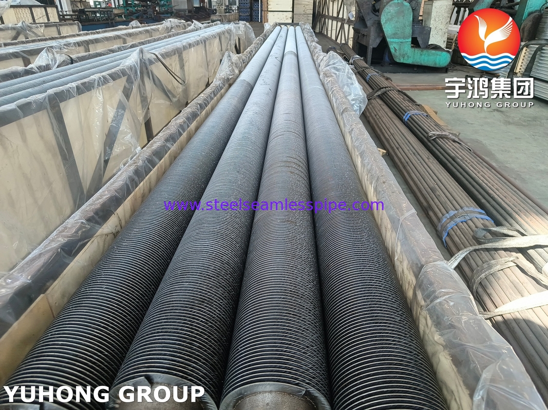 สแตนเลส HFW ความถี่สูง welded ท่อปีกแข็ง ASME SA213 T5 T9 T11 T12 โคตเลอร์ Condenser Heater การใช้งาน
