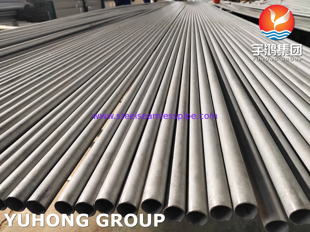 ASTM A789 ASMESA789 SUPER DUPLEX STEEL SEAMLESS TUBE MATERIAL S31803, S32205, S32750, S32760, S31254 สําหรับเครื่องแลกเปลี่ยนความร้อน