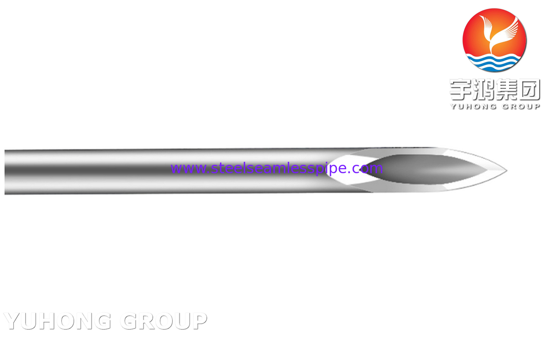 ISO9626 SUS304 นวดปากกาอินซูลิน ท่อเข็มปลาย 5 ขอบ สําหรับรักษาโรคเบาหวาน