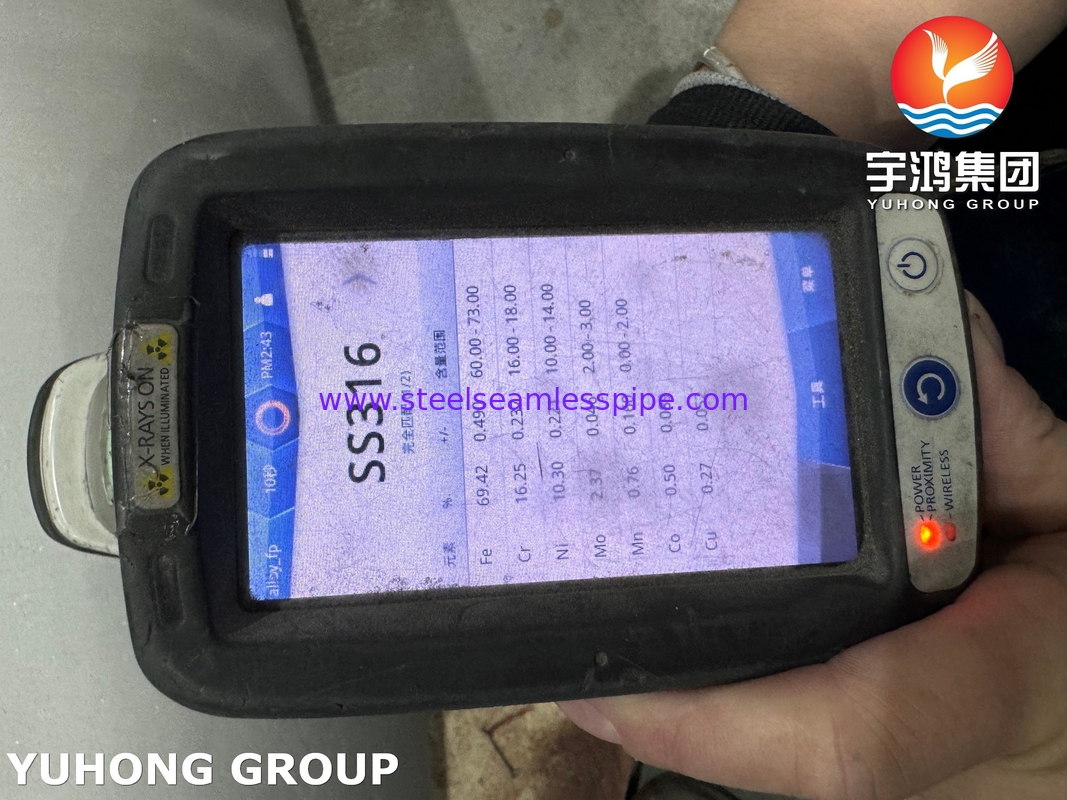 ASTM A403 / ASME SA403 WP316 / WP316L สแตนเลส สแตนเลส ไม่มีรอยปั่นท้าย 90 องศา9