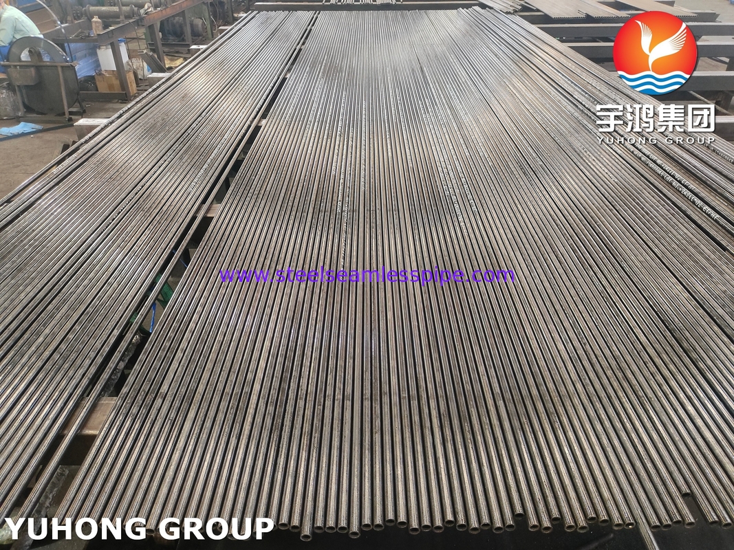 ASTM A213 T5 K41545 ท่อเหล็กสแตนเลส โครมโมลิบเดนัมไร้รอยสําหรับอุปกรณ์แลกเปลี่ยนความร้อน