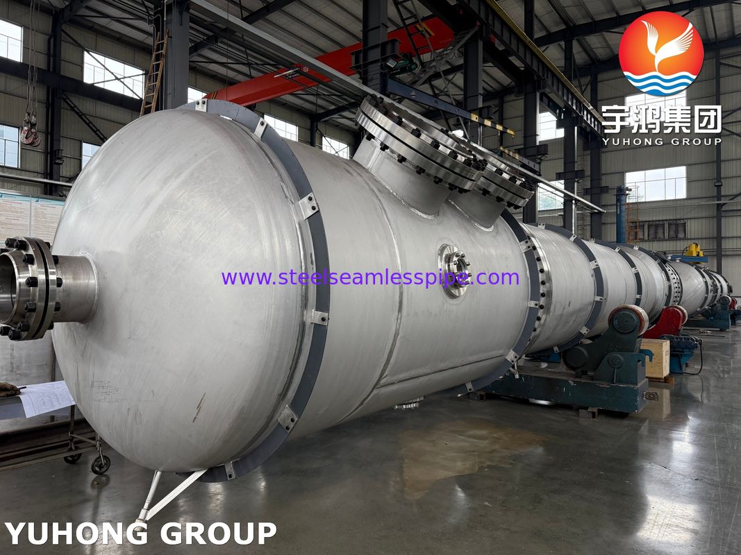 ถังความดันตัวแยกอุณหภูมิต่ำ มาตรฐาน ASME วัสดุหุ้มคาร์บอนสตีล / สแตนเลส
