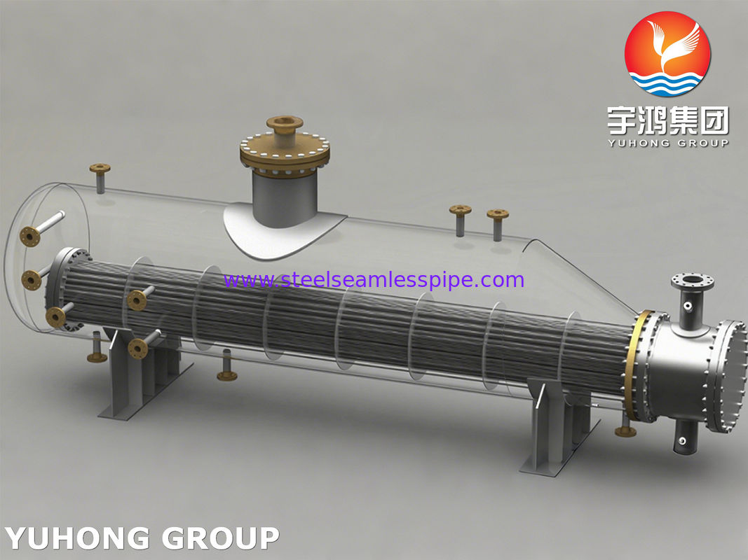 API 660 เปลือกและท่อแลกเปลี่ยนความร้อน แก้ไขการถ่ายทอดความร้อนที่ดีที่สุดสําหรับอุตสาหกรรม