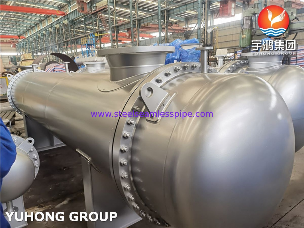 API 660 เปลือกและท่อแลกเปลี่ยนความร้อน TEMA มาตรฐาน ASME U Stamp ASME VIII