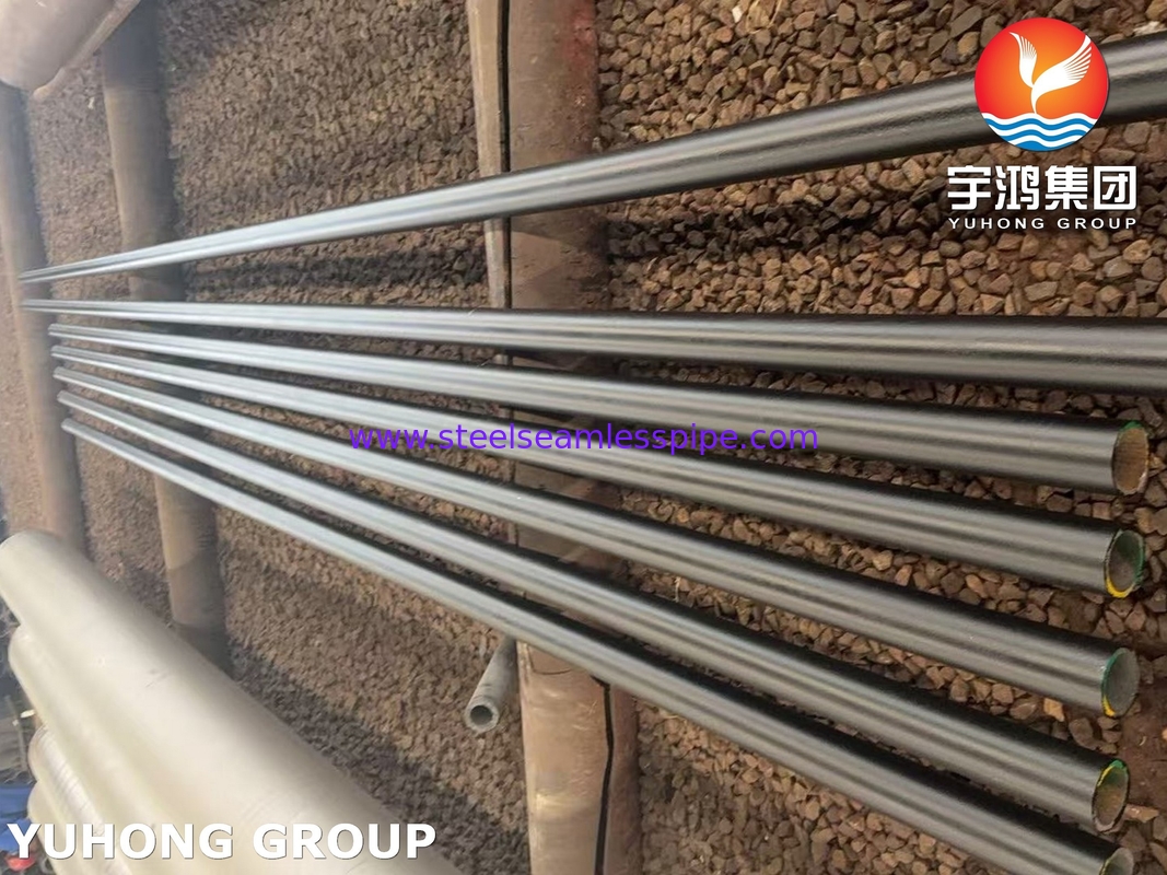 ASME SA335 P9 ท่อเหล็กสแตนเลสเฟอริติกไร้รอยสําหรับเครื่องทําความร้อนสูงและเครื่องปั่น