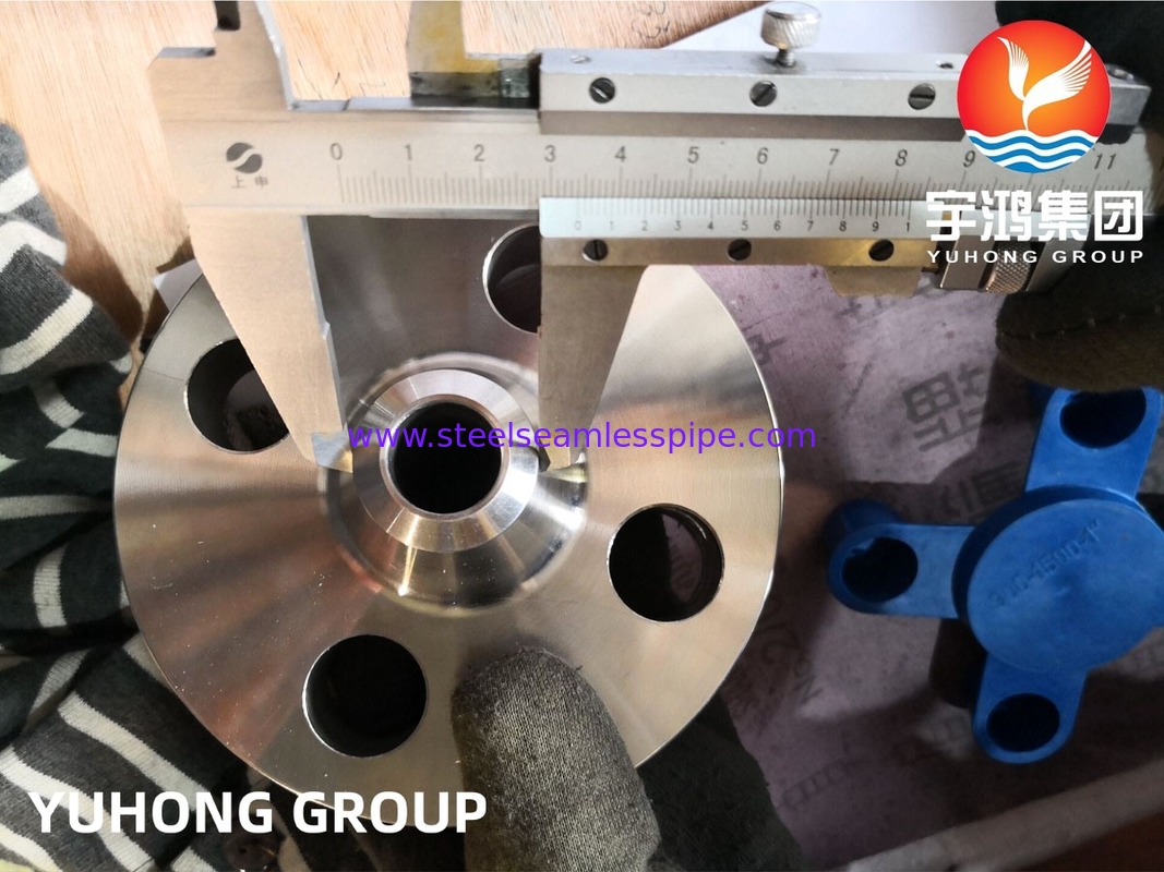 Inconel 600 (Alloy 600, UNS N06600) นิเคิลอลอย แฟลนจ์, ASTM B564 / ASME SA564, Weld-neck raised face (WNRF)