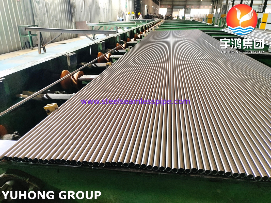 A268 TP410 ท่อสแตนเลสไร้ตะเข็บชนิดมาร์เทนซิติก, สำหรับเครื่องทำความร้อนซ้ำในโรงไฟฟ้าพลังความร้อน
