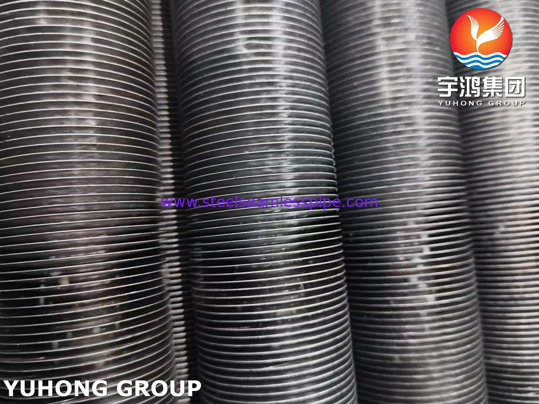 ASME SA179 ก๊าบอนสแตนเลส หลอดลอยแบบ L แบบไร้สายกับ 1060 อลูมิเนียมลอย