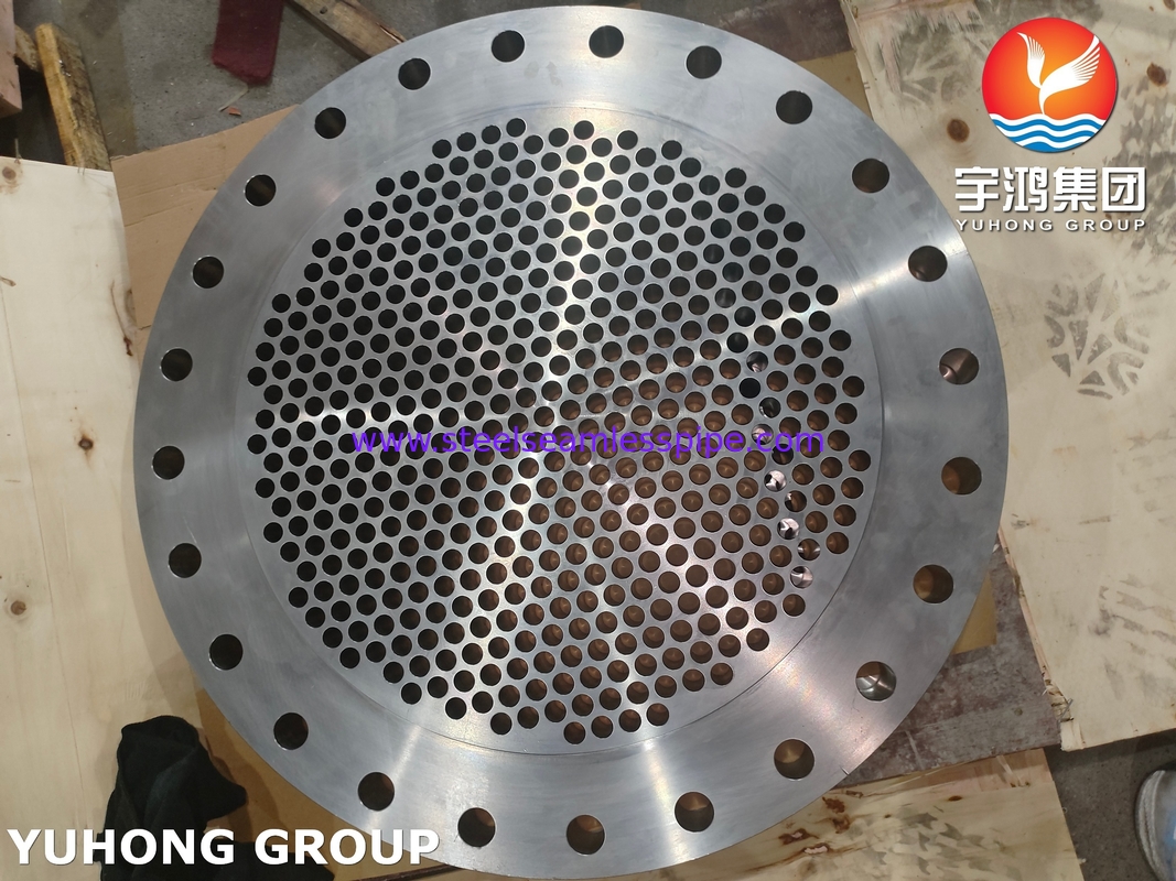 ASTM A182 F316Ti ผนังท่อสแตนเลส ทนทานต่อการกัดกร่อน ทนทานต่อสารเคมีและการบดน้ําทะเล