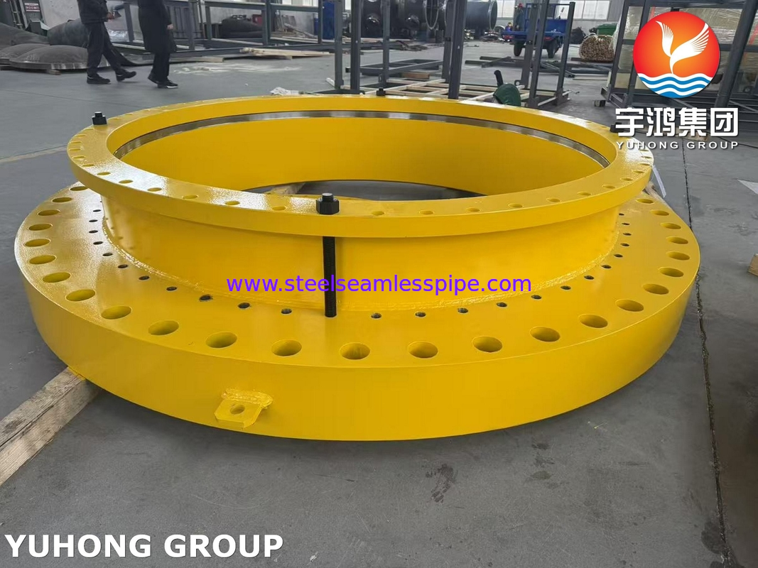 SA266 GR2 เครื่องทดสอบไฮดรอลิกสแตนเลสคาร์บอนสําหรับเครื่องแลกเปลือกและท่อ