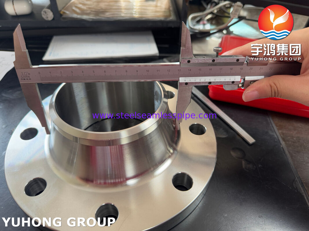 ASTM B564 UNS N08020 แฟลนจ์คอเหล็กเหล็กสแตนเลส ASME B16.5 แฟลนจ์เหล็กสแตนเลส 20 WNRF