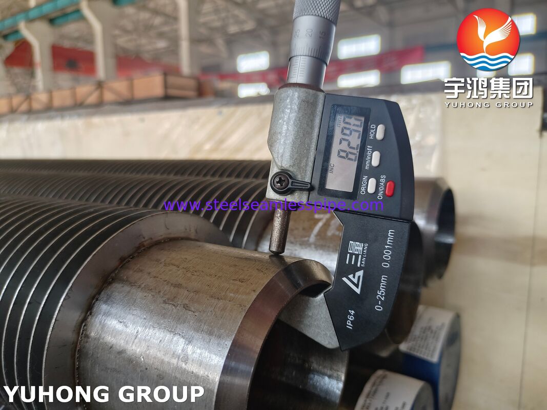 ท่อครีบเชื่อมความถี่สูง - ฐาน ASTM A335 P22 / ครีบ 11-13Cr สำหรับหม้อไอน้ำและเครื่องทำความร้อน