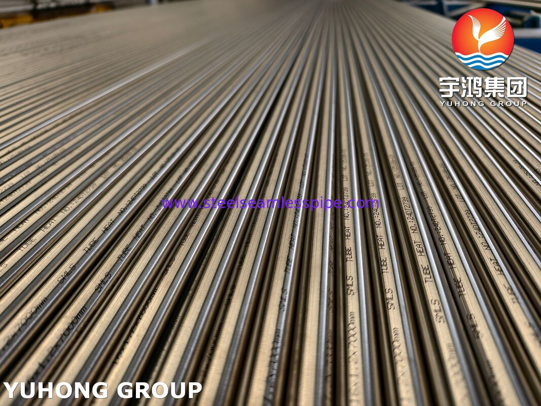 ท่อโลหะผสมนิกเกิล ASTM B163 N08810 สำหรับการใช้งานที่อุณหภูมิสูงและทนต่อการกัดกร่อน