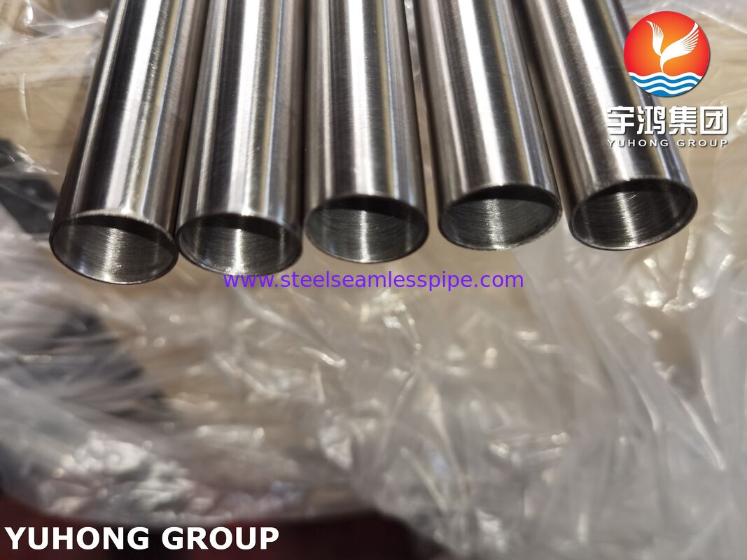 ASTM A249 / ASME SA249 TP316 ท่อเชื่อมสําหรับเครื่องแลกเปลี่ยนความร้อนความดันต่ําถึงปานกลางและระบบขนส่งของเหลวทั่วไป