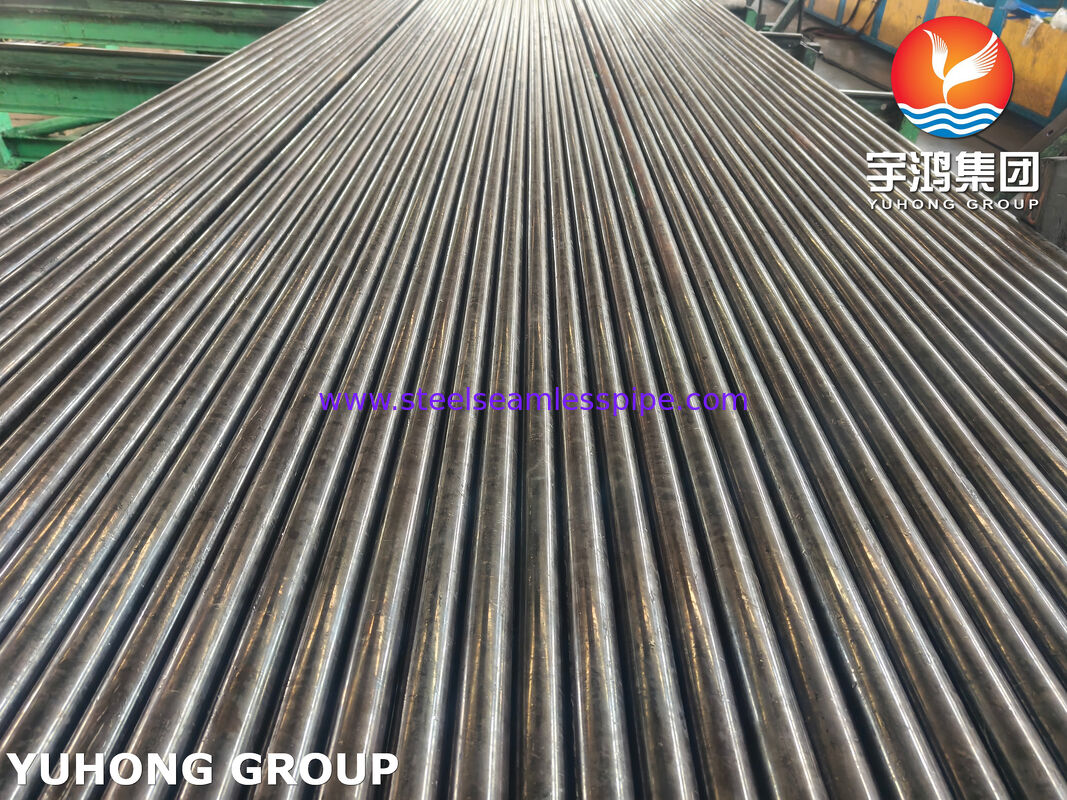 ASME SA179 ท่อแลกเปลี่ยนความร้อนเหล็กก๊าบคาร์บอนต่ํา แบบถักเย็นแบบไร้รอย ((ความหนาผนังขั้นต่ํา)