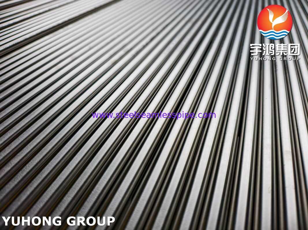 ASTM A789 UNS S32205 หลอดเหล็กแบบสองแบบ 450MPa ความสามารถ Cl− ทนต่อแลกเปลี่ยนความร้อน