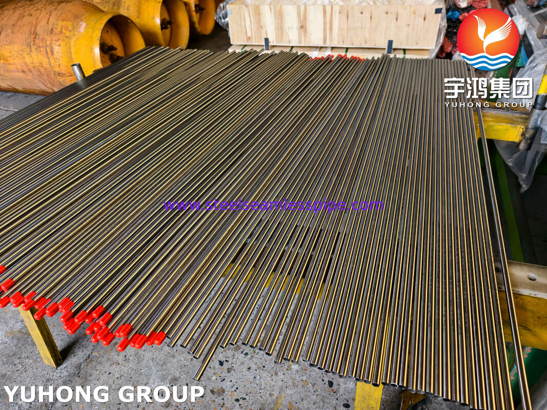 ASME SA789 UNS32205 S31803 กลมเหล็กแบบยับยั้ง Tube เครื่องแลกเปลี่ยนความร้อน Tube สําหรับเครื่องแลกเปลี่ยนความร้อน, การรักษาน้ํา, การแปรรูปอาหาร