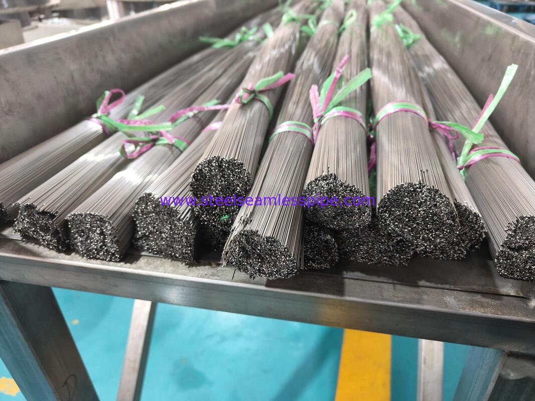 ISO9626 SUS304 SUS316L ท่อประสาทผสมผสานจากสแตนเลส สําหรับอุปกรณ์การแพทย์