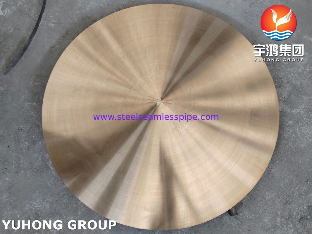 ASME SB171 UNS C46400 ทหารเรือทองแดงแผ่นโกงวงกลมว่าง ทองแดงสกัดเหล็กโกงแผ่น