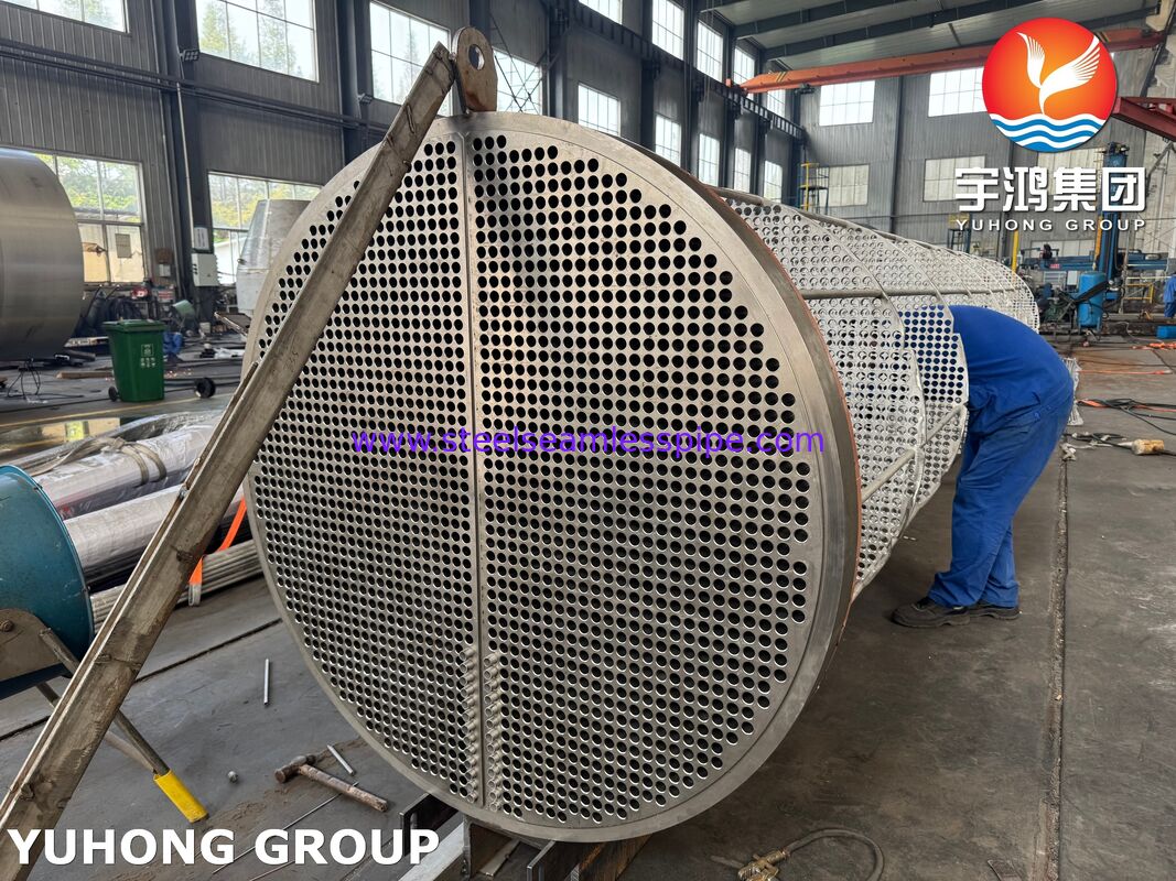 HP-HT Preheater Heat Exchanger ASME Section VIII Div. 1 TEMA Heat Exchanger Finned Tube Bundle