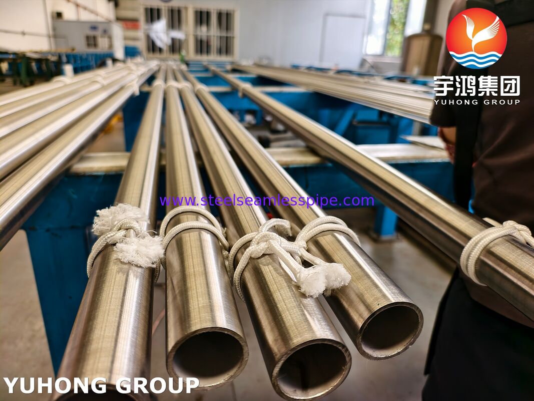 ASTM B464 UNS N08020 / 2.4660 / Alloy20 Nickel Alloy Welded Pipe For Petrochemical Industry