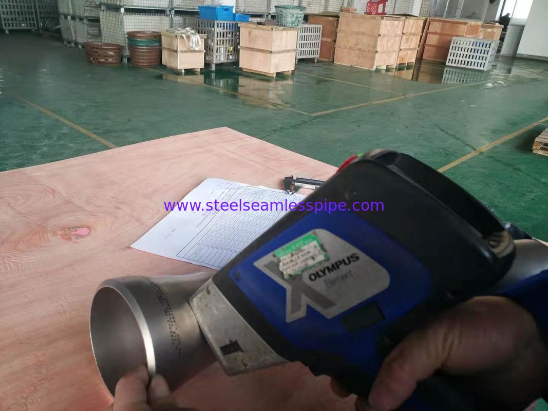 ASTM A403 6 Moly อัลลอยข้อต่อท่อเหล็กและอุปกรณ์ SCH40S / SCH80S ความเหนียวผลกระทบ