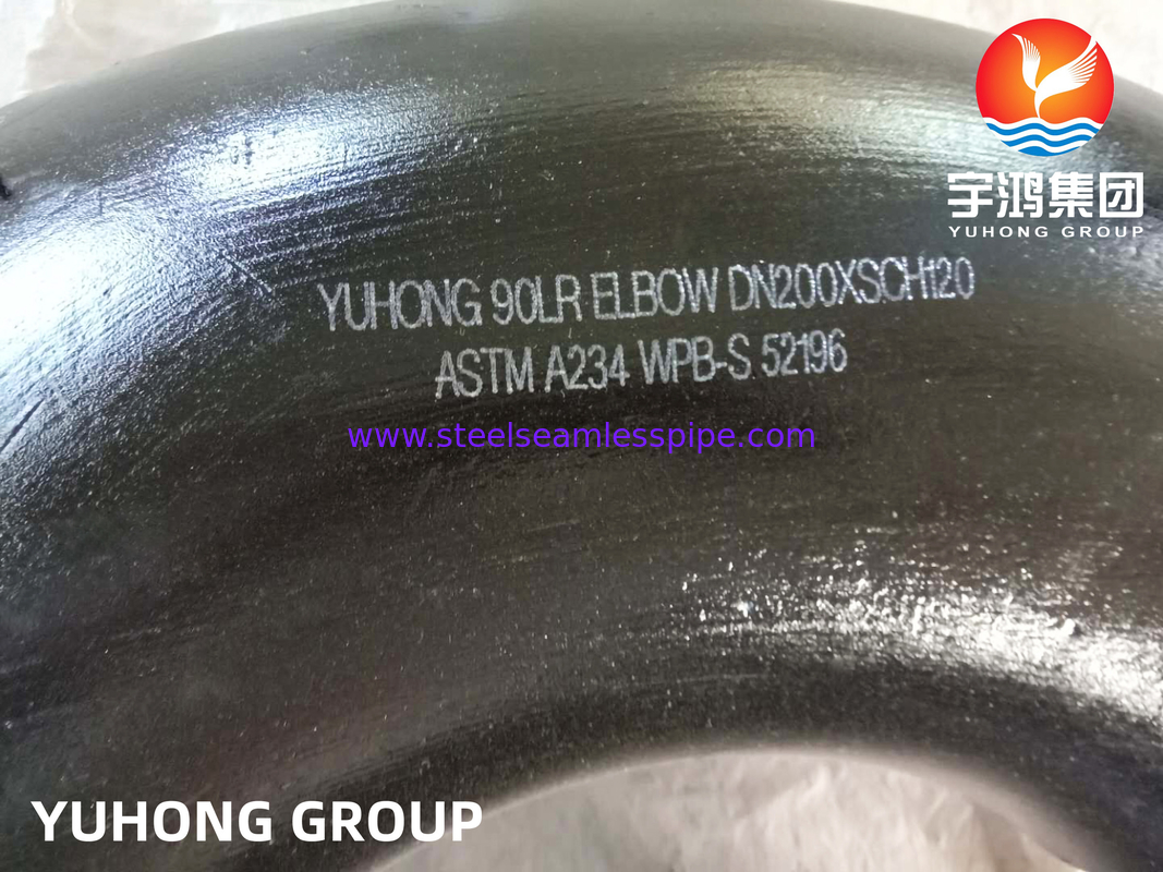 ASTM A234 WPB คาร์บอนสแตนเลส เอลโค, รัศมียาว (LR), ท่อบัตต์-เวลด์9