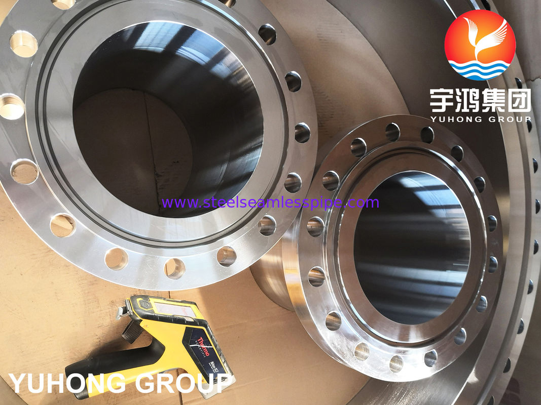 ASTM A182 F310 โลหะไร้ขัด Weld Neck Forged Flange RTJ ASME B165