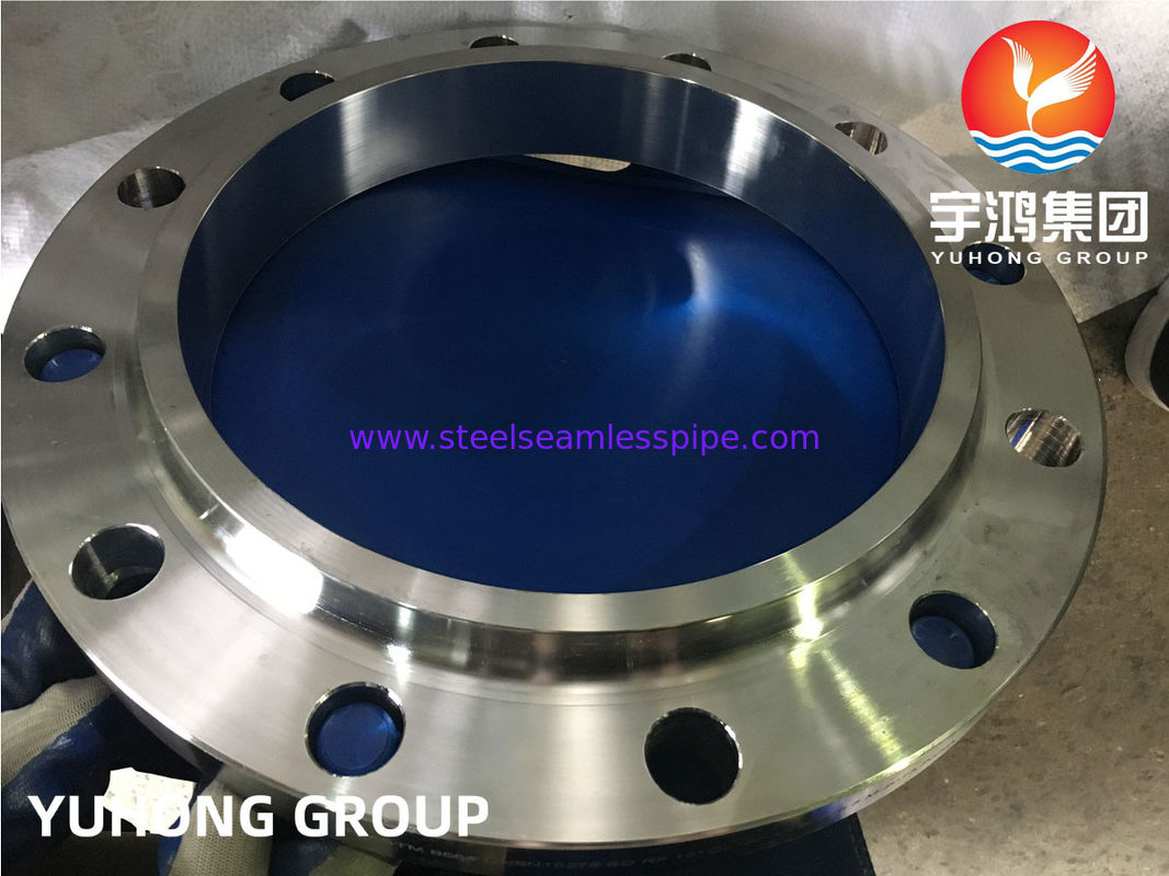 ASTM B564 UNS N10276 / Hastelloy C276 ท่อ Flange สังกะสีไนเคิล Slip On Flange