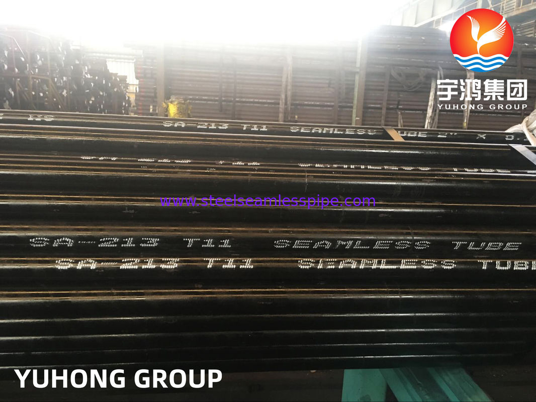 SA213 T11 / 13CrMo4-5 ท่อเหล็กอัลลอยไร้ตะเข็บสำหรับงานอุณหภูมิปานกลางถึงสูง รีดร้อน / รีดเย็น