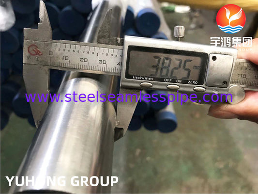 ASME SA270 / ASTM A270 ท่อเชื่อมสแตนเลสขัดเงา TP304 ISO11850