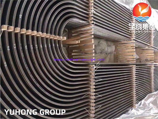 ASTM A179 / ASME SA179 เหล็กกล้าคาร์บอนไม่มีรอยต่อ U Bend Tube, Heat Exchanger Application