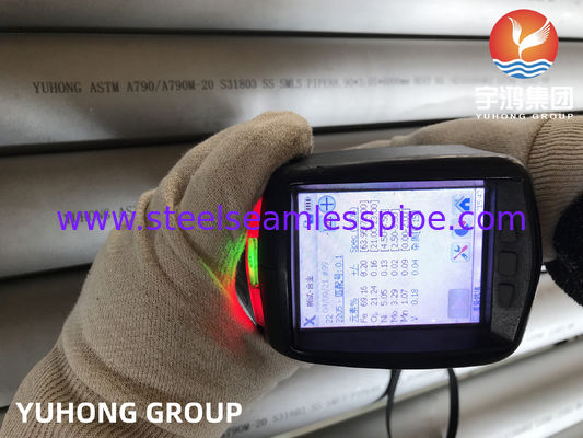 ASTM A790 UNS S32750（2507, 1.4410 ), ท่อเหล็กกล้าไร้สนิมซุปเปอร์ดูเพล็กซ์, PREN>40