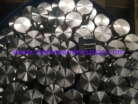 ปลอมแปลงเหล็กข้อต่อรอบ 4 "NB คลาส A105 1000 S / A105 / ASTM B564 ปลอมแปลง coupling โลหะผสมนิกเกิล