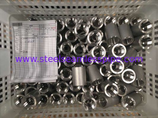 ปลอมแปลงเหล็กข้อต่อรอบ 4 "NB คลาส A105 1000 S / A105 / ASTM B564 ปลอมแปลง coupling โลหะผสมนิกเกิล