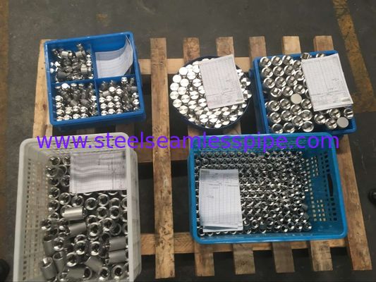 ปลอมแปลงเหล็กข้อต่อรอบ 4 "NB คลาส A105 1000 S / A105 / ASTM B564 ปลอมแปลง coupling โลหะผสมนิกเกิล