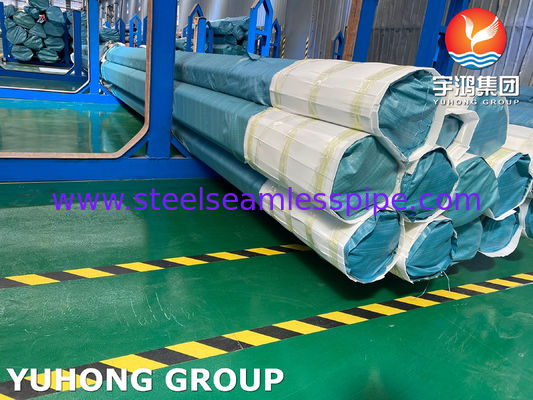 สายแลกเปลี่ยนความร้อนท่อท่อท่อท่อท่อท่อท่อ ASME SA213 TP321 25 * 2 * 9000MM, MINUM WAL LCHIKNESS