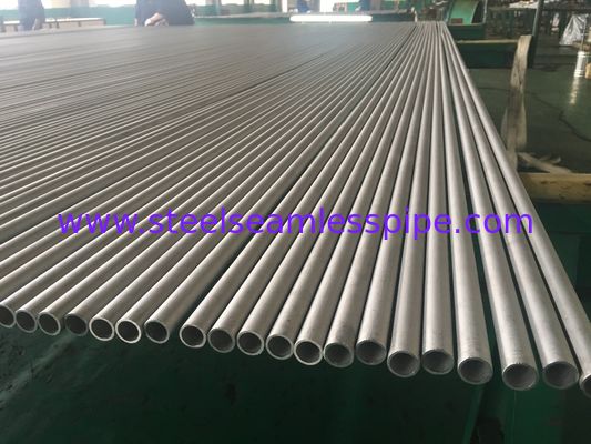 ASTM A789 S32750 Super Duplex Steel หลอดไม่มีรอยต่อ, 1 INCH 14BWG 20FT 100% การทดสอบปัจจุบันของลมบ้าหมูและการทดสอบแบบ Hydrostatic,