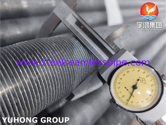 ASTM B338 Gr. 2 ทิตาเนียมแลกเปลี่ยนความร้อน ปีกท่อ