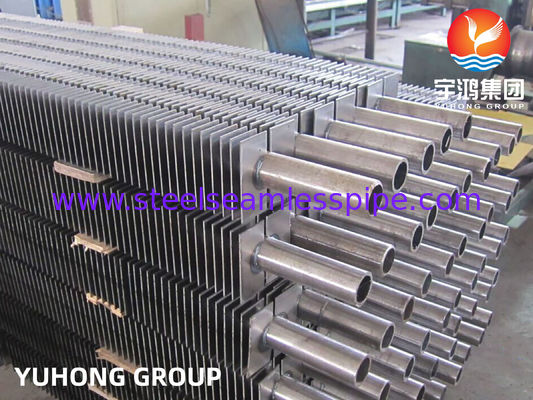 ASTM A192/ ASME SA192, Square Heat Exchanger Fin Tube Of Waste Heat Recovery Unit อุปกรณ์การปรับปรุงความร้อนแบบสแควร์