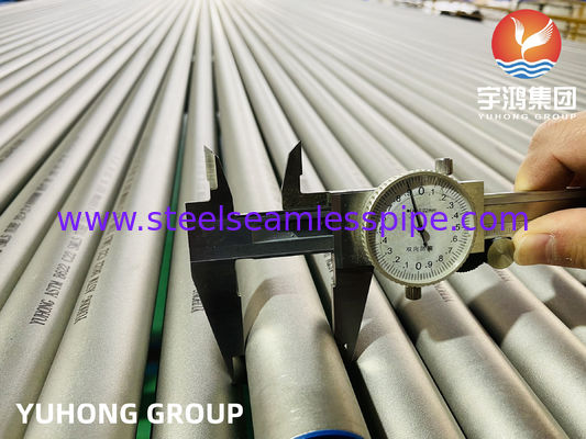 ASTM B622 / B619 / B626 Hastelloy C22 (NO6022, 2.4602) ท่อเหล็กโลหะผสมนิกเกิล