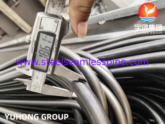 ท่อหม้อน้ำสำหรับแลกเปลี่ยนความร้อนแบบดอง / ท่อสเตนเลส BA ไร้รอยต่อ / U BEND